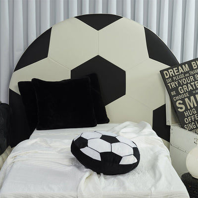 cabeceira de cama bola de futebol