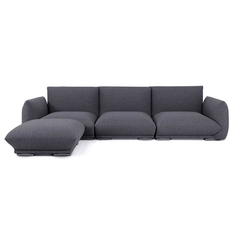Combinação de sofá modular cor graphite