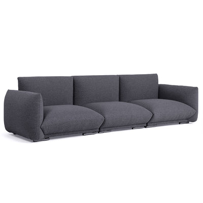 Combinação de sofá modular cor graphite